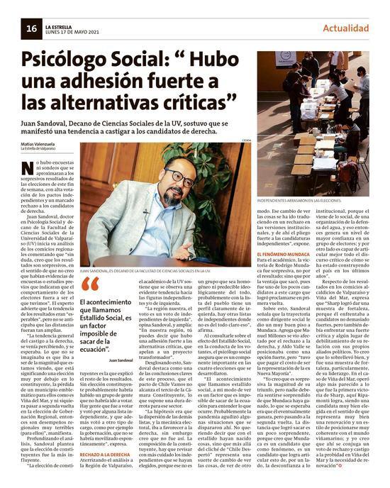 juan sandoval estrella valpo 17 mayo 2021